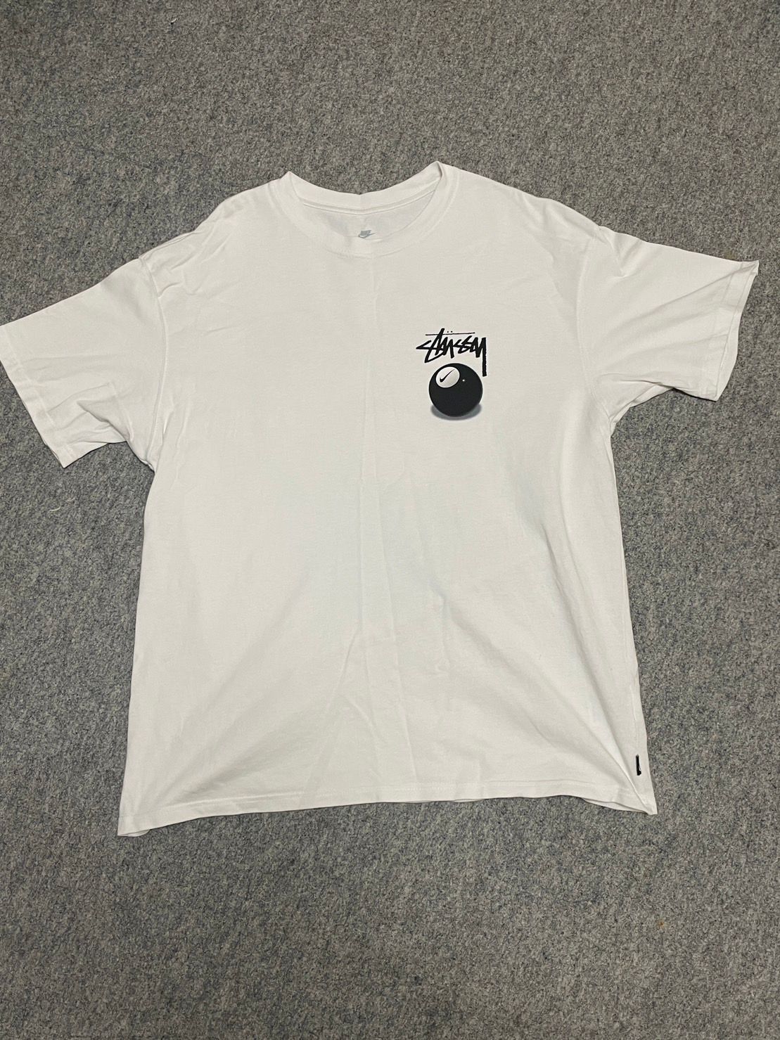 Stussy × Nike SS 8 Ball T-Shirt "White"