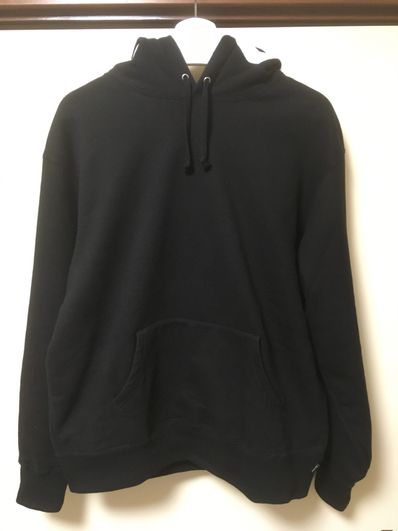 Supreme Contrast Hooded Sweatshirt "Black"
