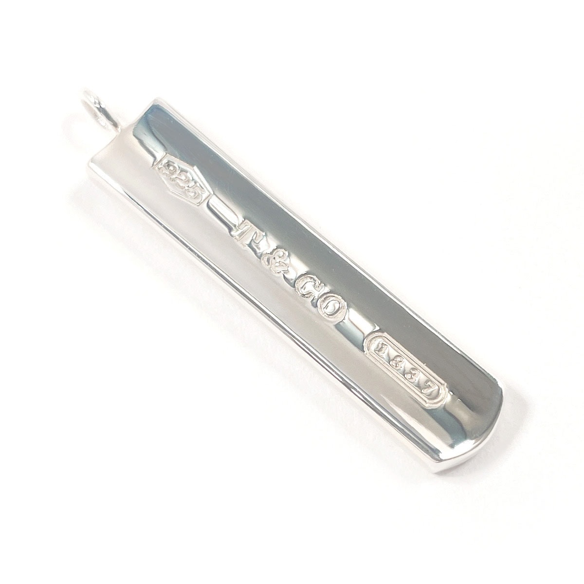 ティファニー ペンダントトップ 1837 バー   シルバー