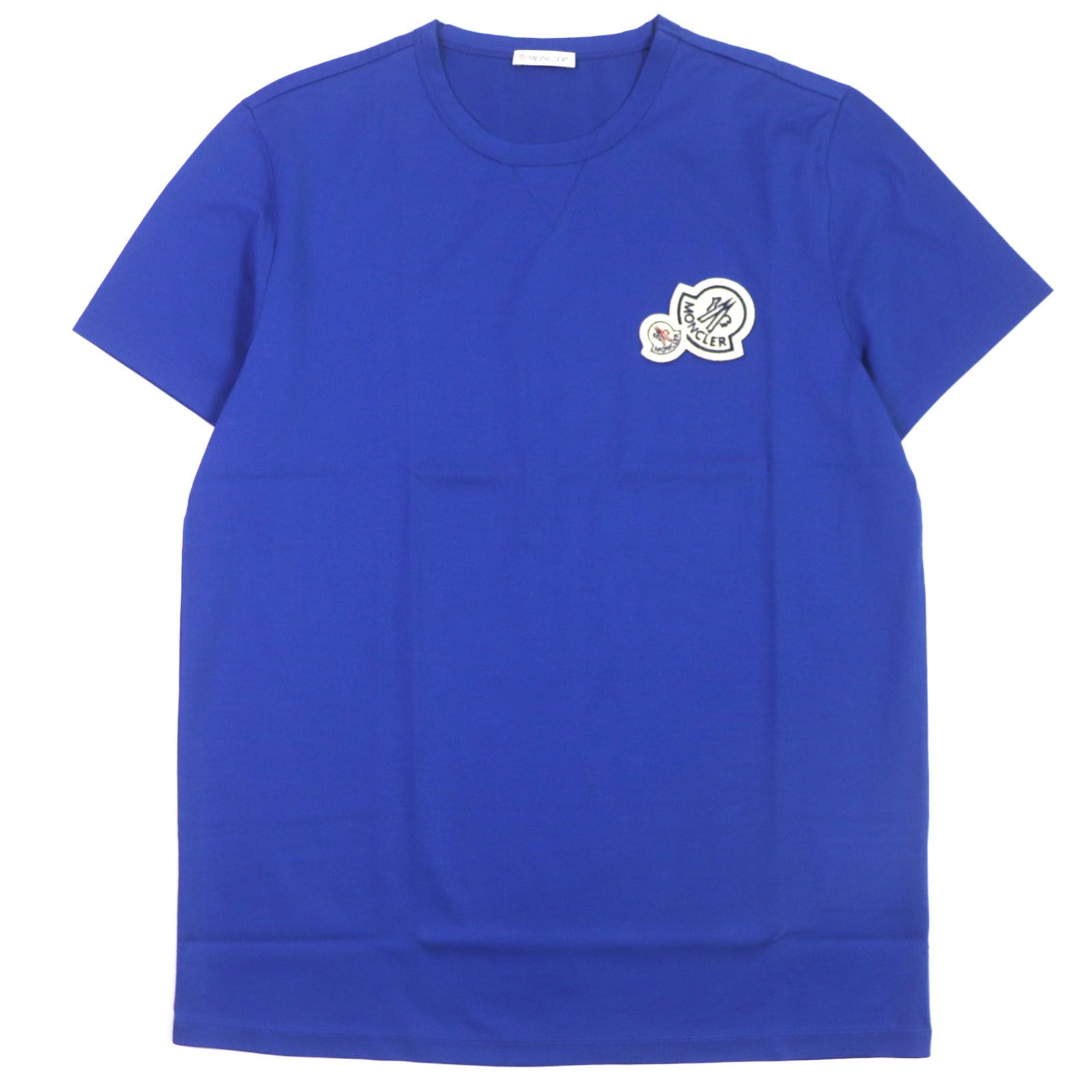 モンクレール
 半袖Ｔシャツ ブルー メンズ L