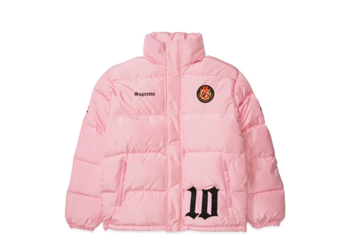 Supreme x Umbro Down Puffer Jacket "Pink"
