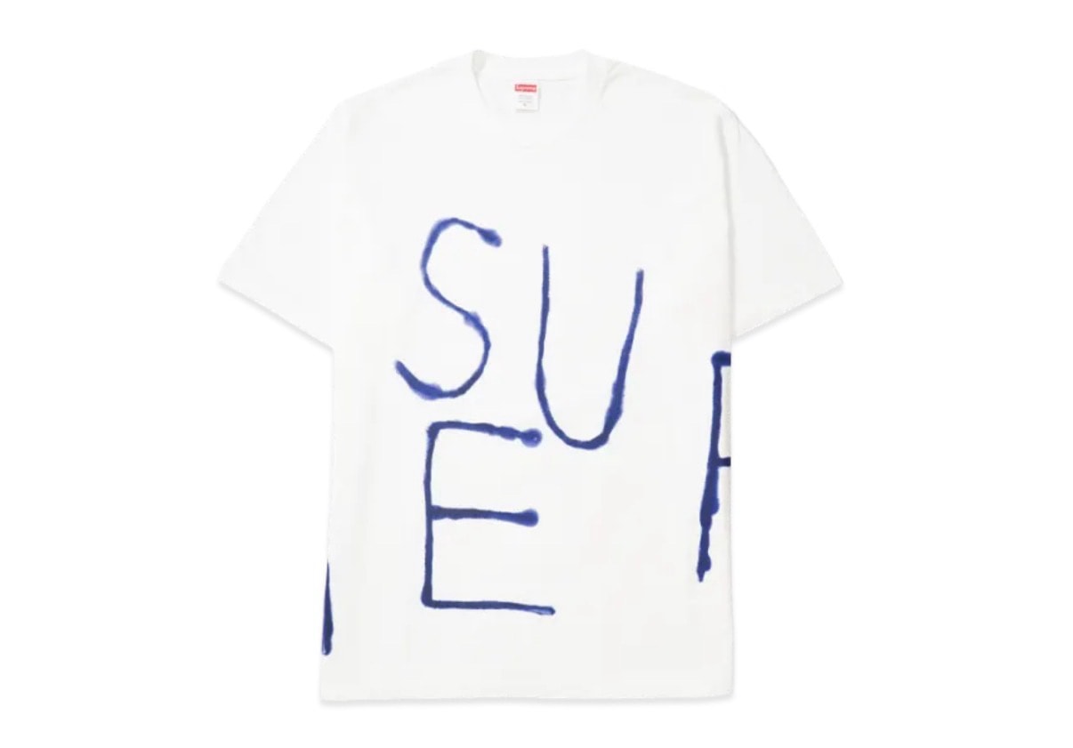 Supreme Painted Tee "White"