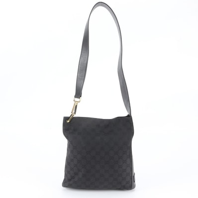 ■美品 グッチ GGキャンバス 91761 ショルダーバッグ