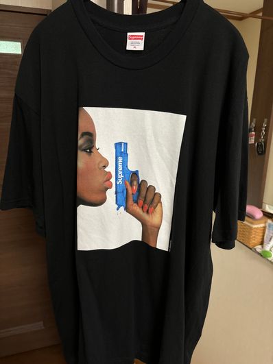Supreme Water Pistol Tee "Black"