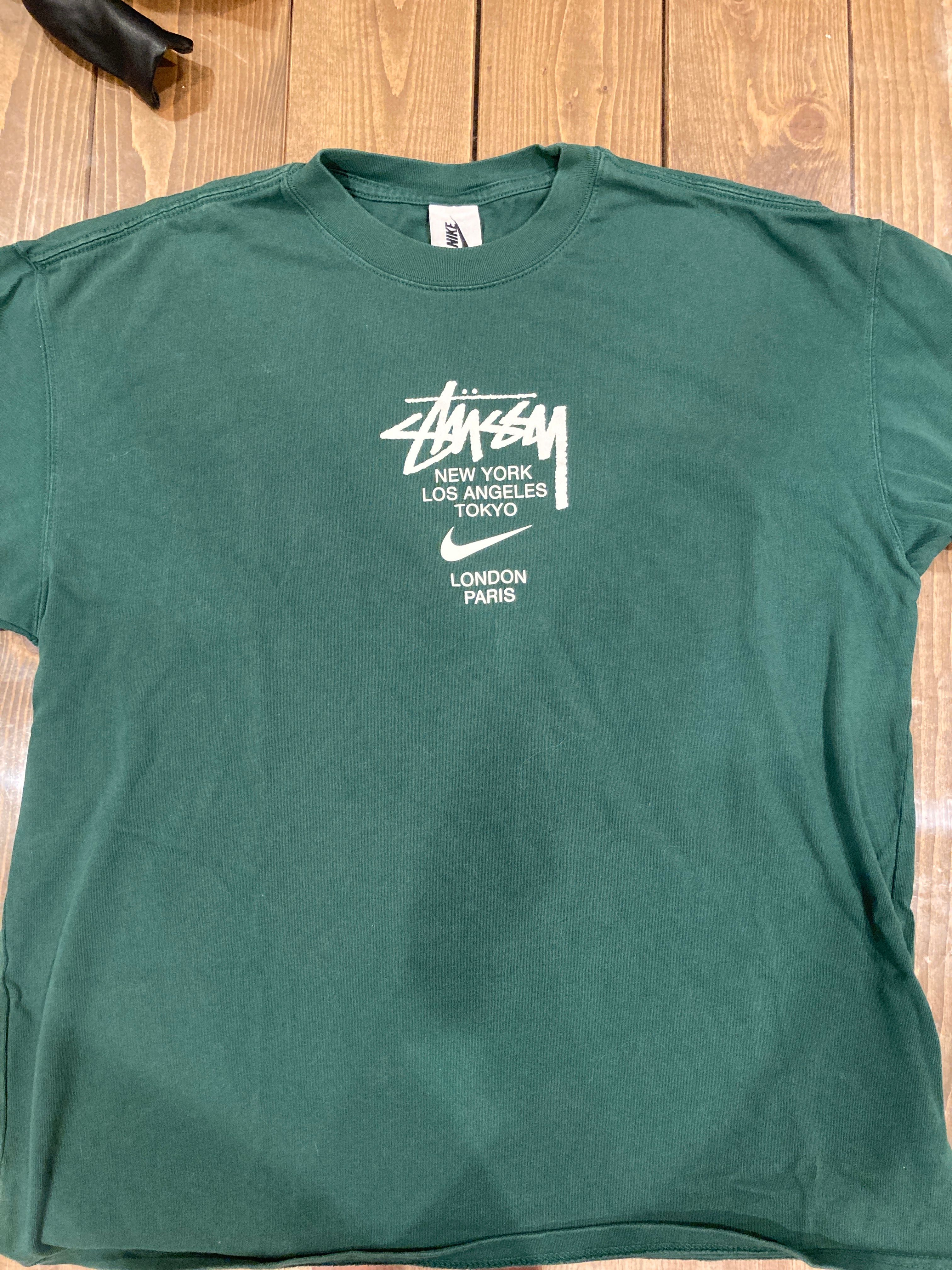Nike x Stussy International T-Shirt "Green"