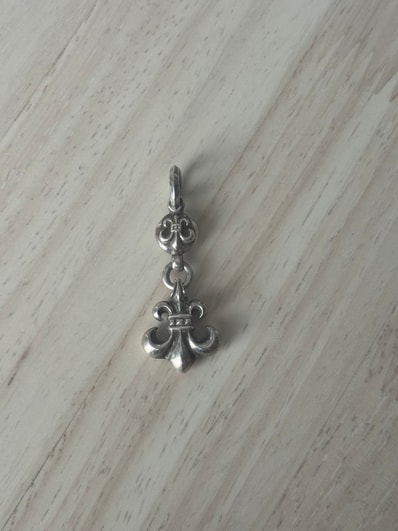 Chrome Hearts 1 Ball BS Flare Charm "Silver"