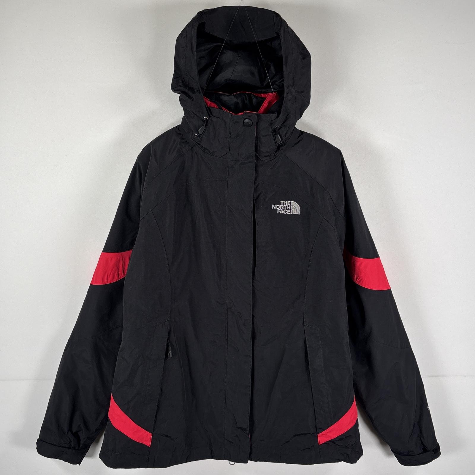 古着 00’s/00年代 ザ・ノースフェイス THE NORTH FACE マウンテンジャケット HYVENT ライナー付き フード M ブラック レディース