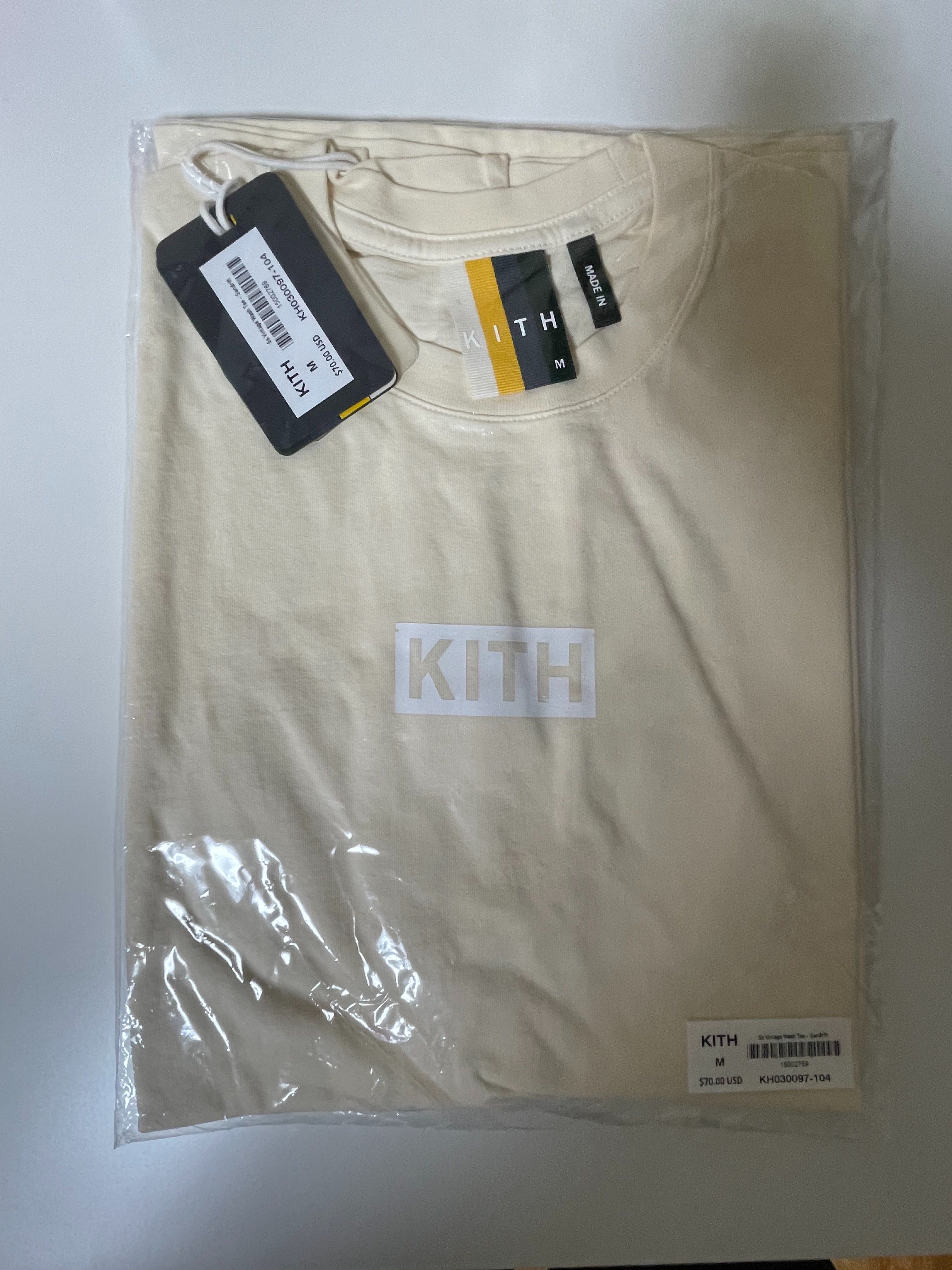 KITH vintage wash tee