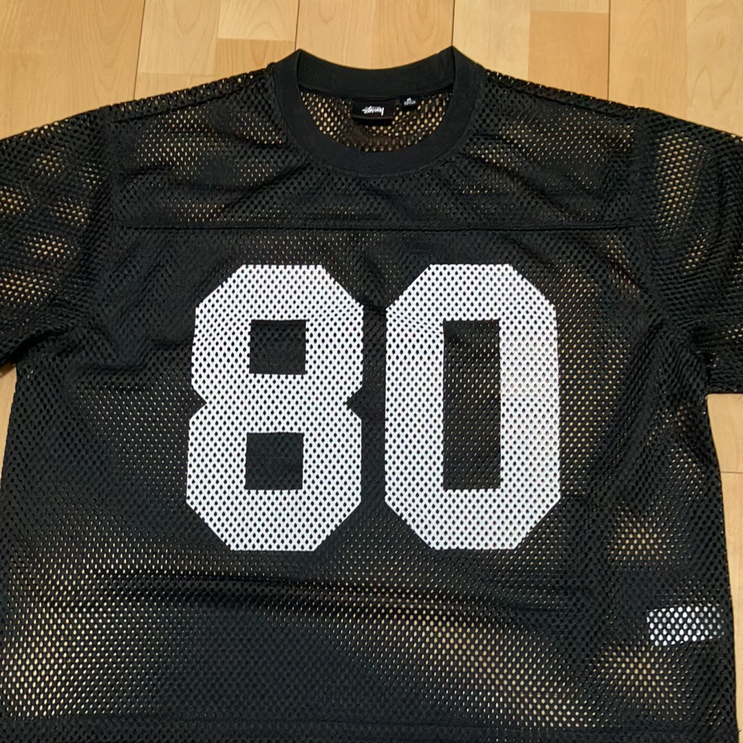 Stussy Team Jersey 80 "Black"