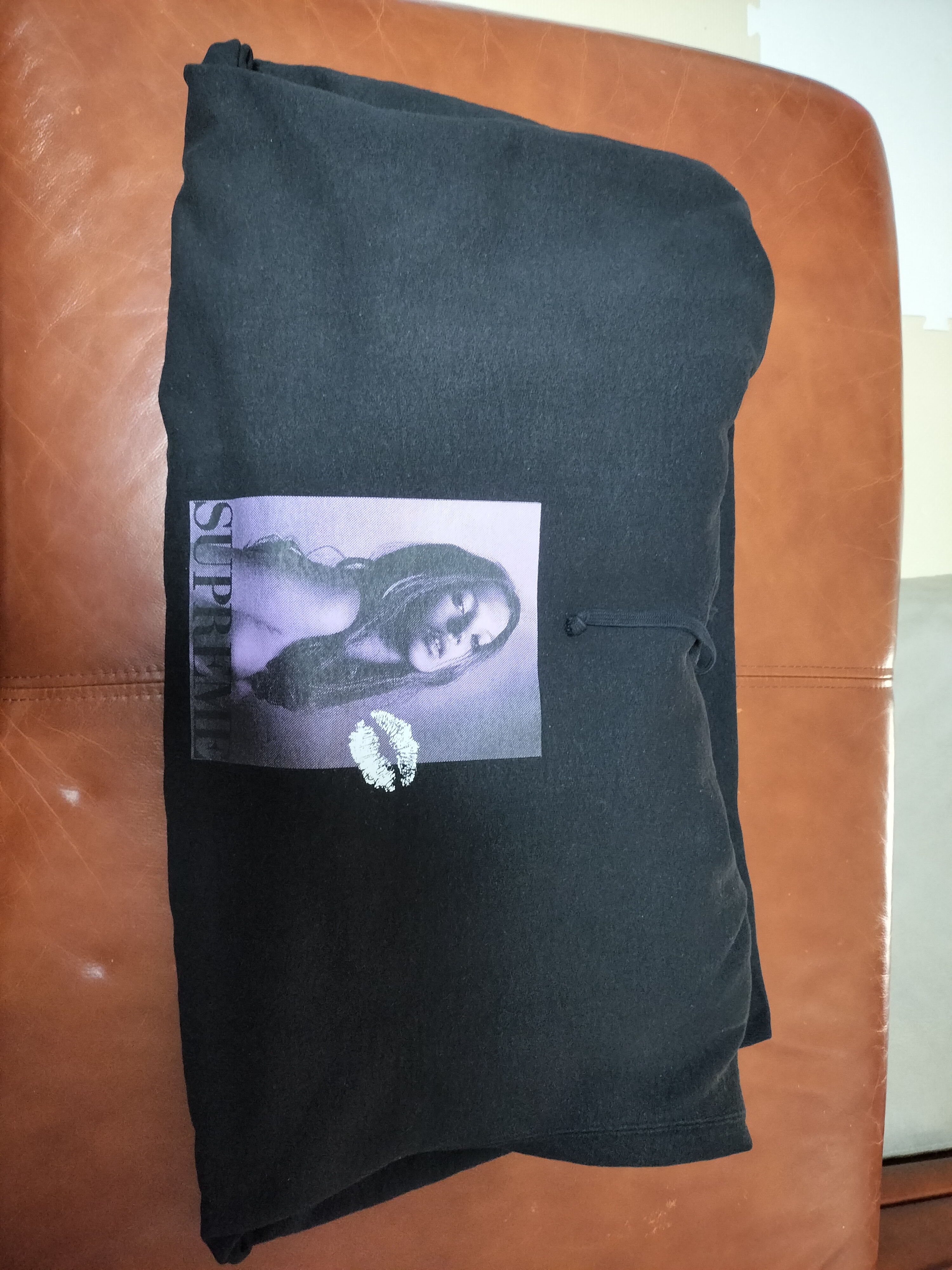 Supreme Kate Moss Hooded Sweatshirt "Black"