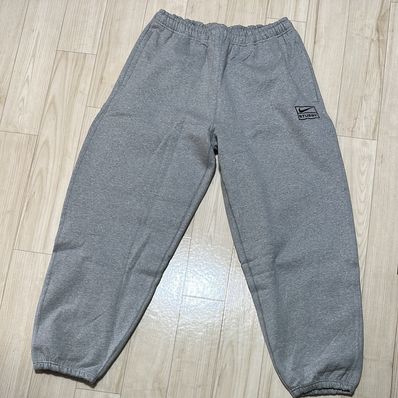 Stussy x Nike Fleece Pants (US Size) "Grey" DO9340-063