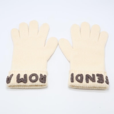 フェンディ 【美品/国内正規】FXY574 AIX0 ロゴ ウール S/M