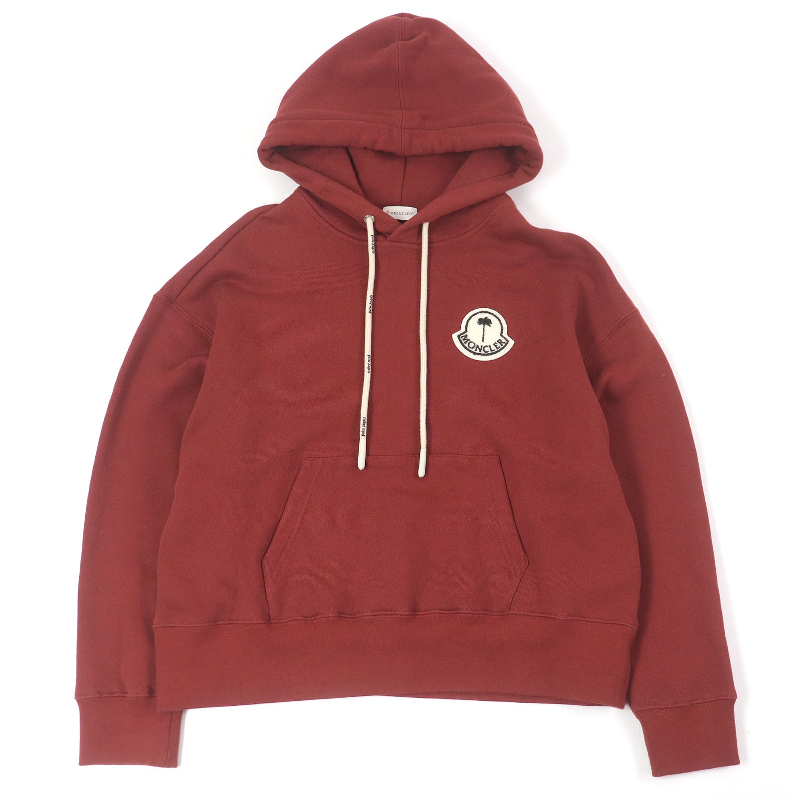 美品 モンクレール ジーニアス 8
 パーカー ボルドー系 メンズ XS