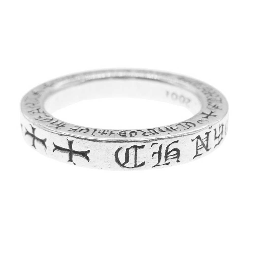 Chrome Hearts Spacer Ring FUCK YOU 3mm NYC Exclusive "Silver"