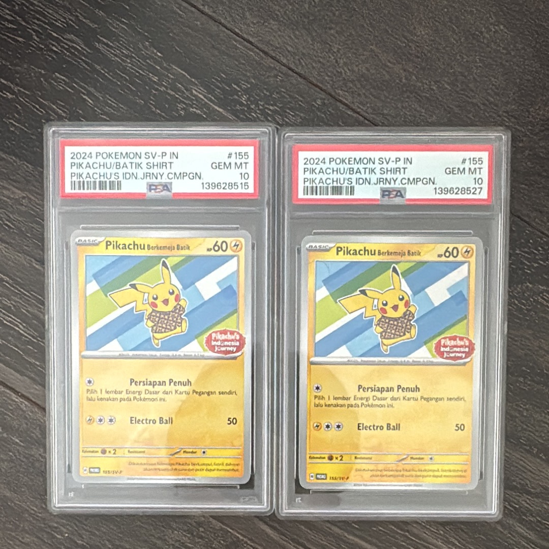 PSA10】バティックシャツを着たピカチュウ (ヒトデマン柄) P [SV-P 155