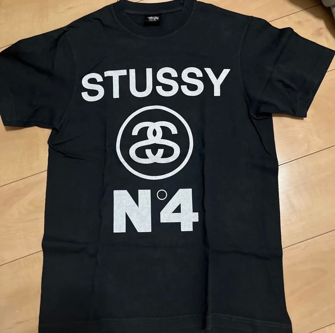 Stussy Pigment Dyed Stussy No.4 Tee "Black"