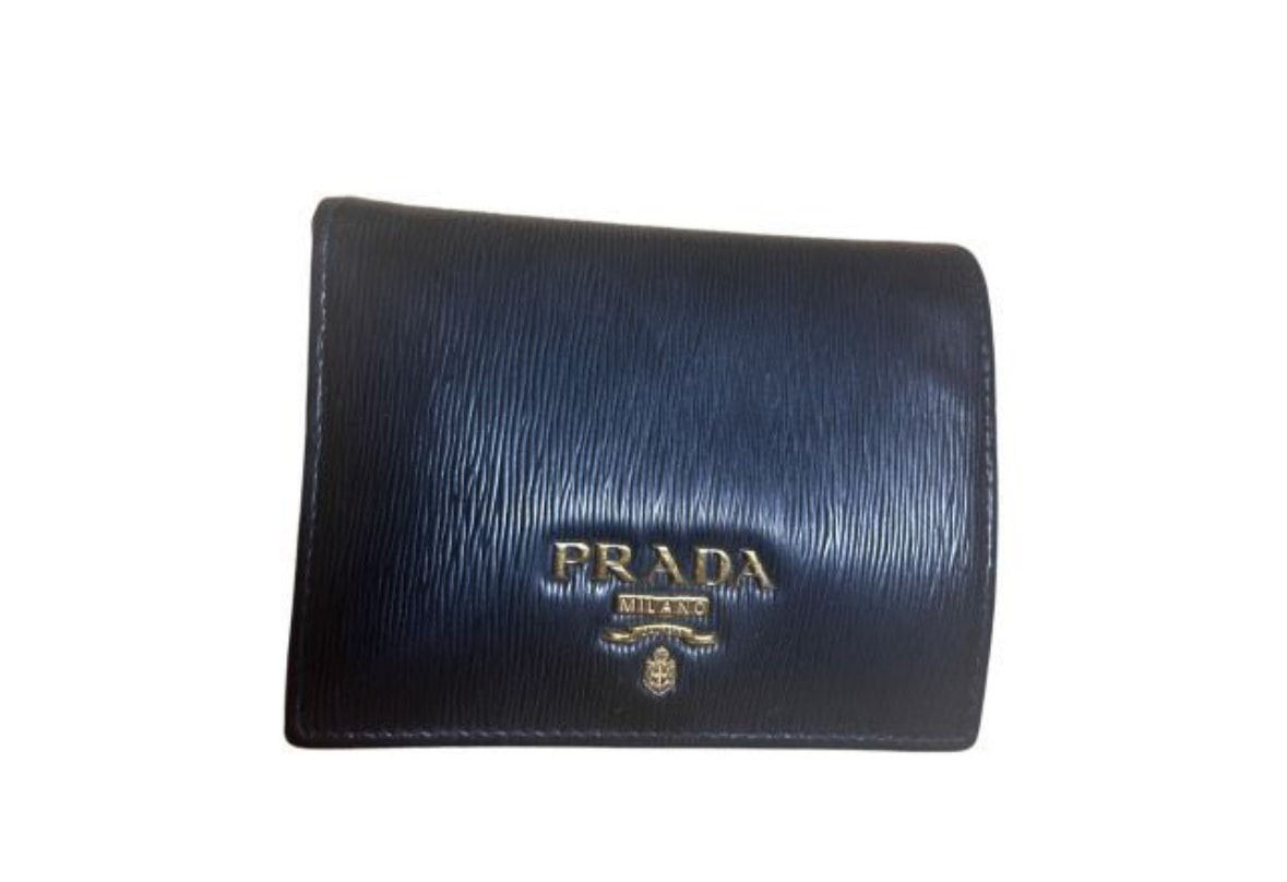 PRADA Saffiano Multicolor Wallet "Black/Pale Pink"