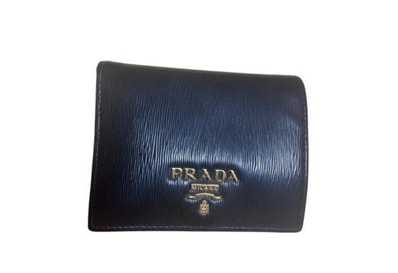 PRADA Saffiano Multicolor Wallet "Black/Pale Pink"