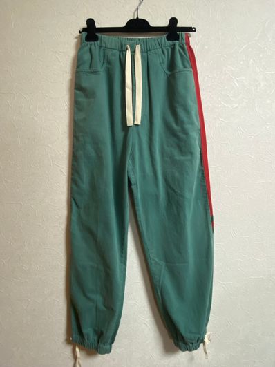 GUCCI グリーンデニムパンツ