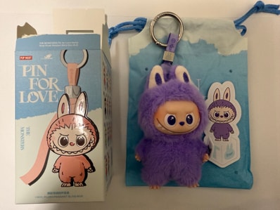 POP MART THE MONSTERS (LABUBU) Pin for Love Series-Vinyl Plush Pendant (N-Z) T