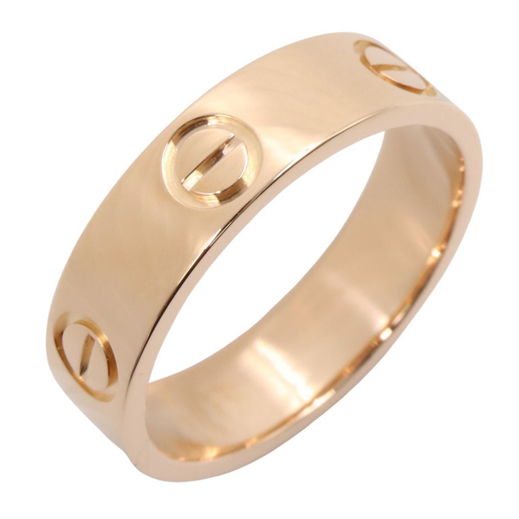 カルティエ CARTIER ラブリング リング・指輪 ジュエリー K18PG(ピンクゴールド) レディース ゴールド系 B4084800 【中古】