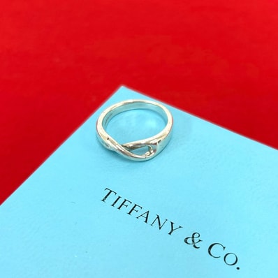 TIFFANY&Co. ティファニー インフィニティ リング シルバー925 リング・指輪 13号 シルバー
465-2