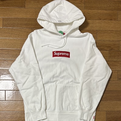 Supreme Box Logo Hooded Sweatshirt "White" (21FW)
