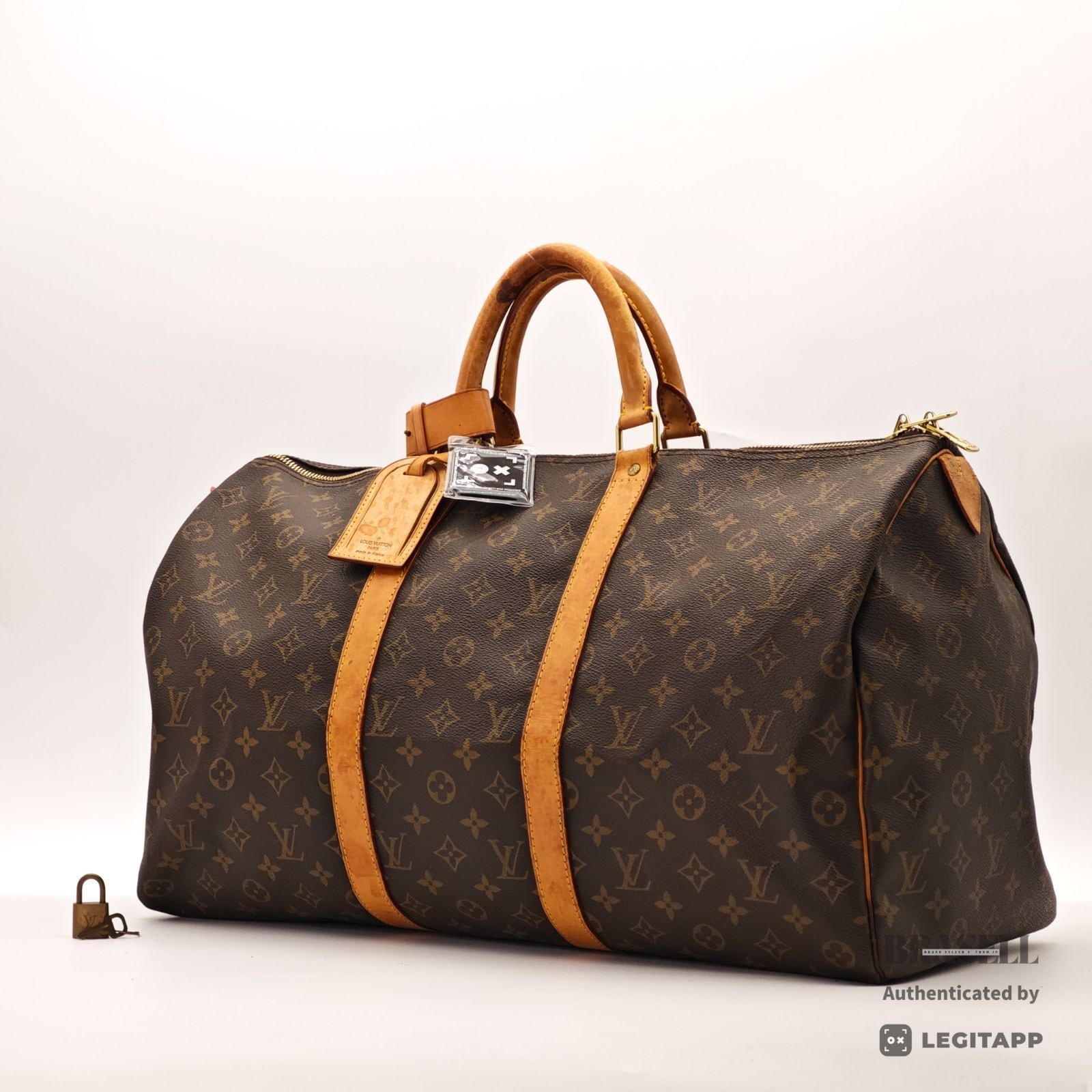 LOUIS VUITTON ルイ・ヴィトン キーポル50  Monogram キーポル50  M41426 FL1010 ボストンバッグ Monogram Canvas Brown レディース