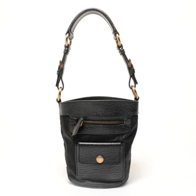 プラダ PRADA ワンショルダー ロゴ金具 ショルダーバッグ【中古】