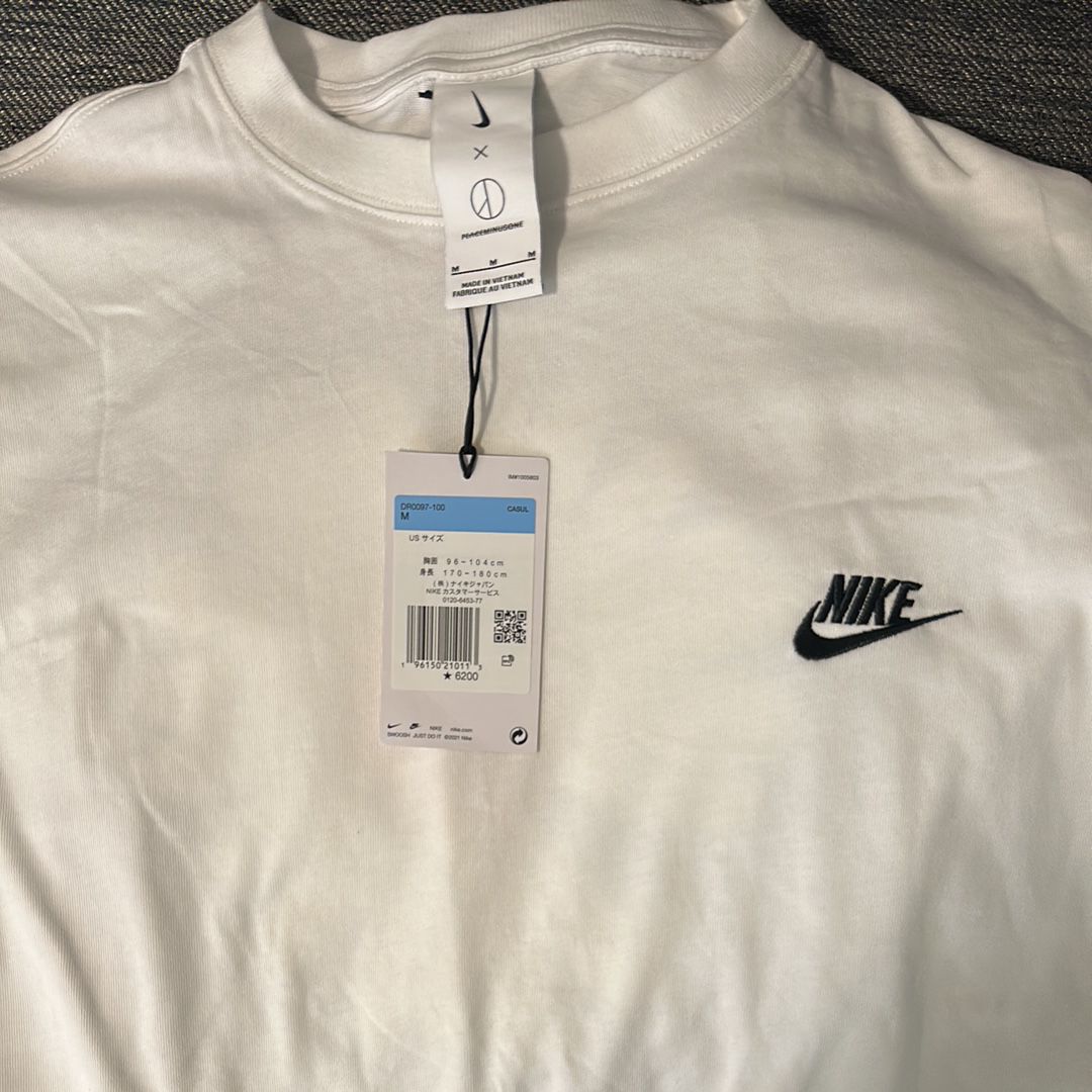 PEACEMINUSONE PMO x NIKE LS Tee "White" / G-DRAGON