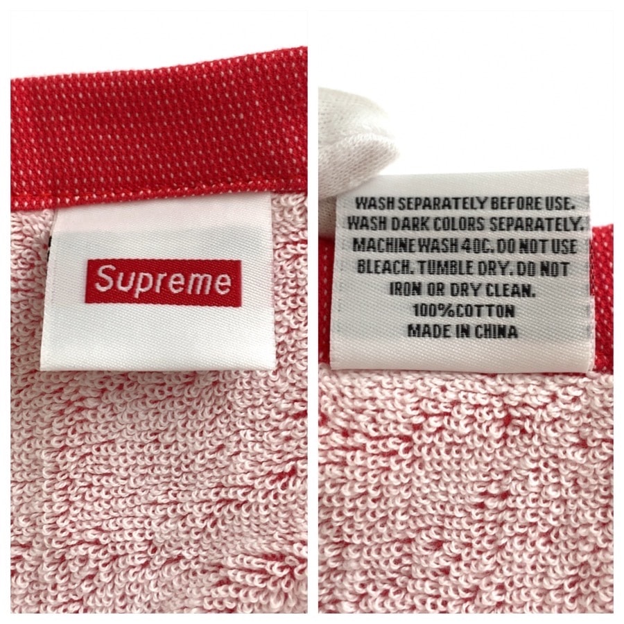 B (目立った傷や汚れなし)】Supreme シュプリーム レッド コットン