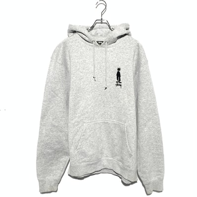 STUSSY SHADOWMAN PRINT HOODIE Grey