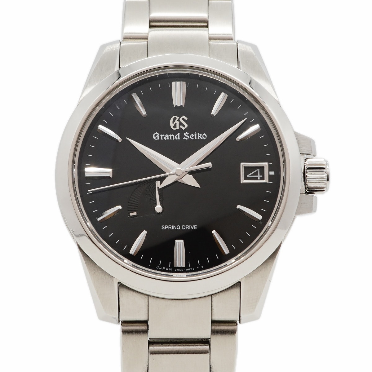 【6web0154】セイコー グランドセイコー SBGA227/9R65-0AG1 黒文字盤【中古】腕時計 メンズ