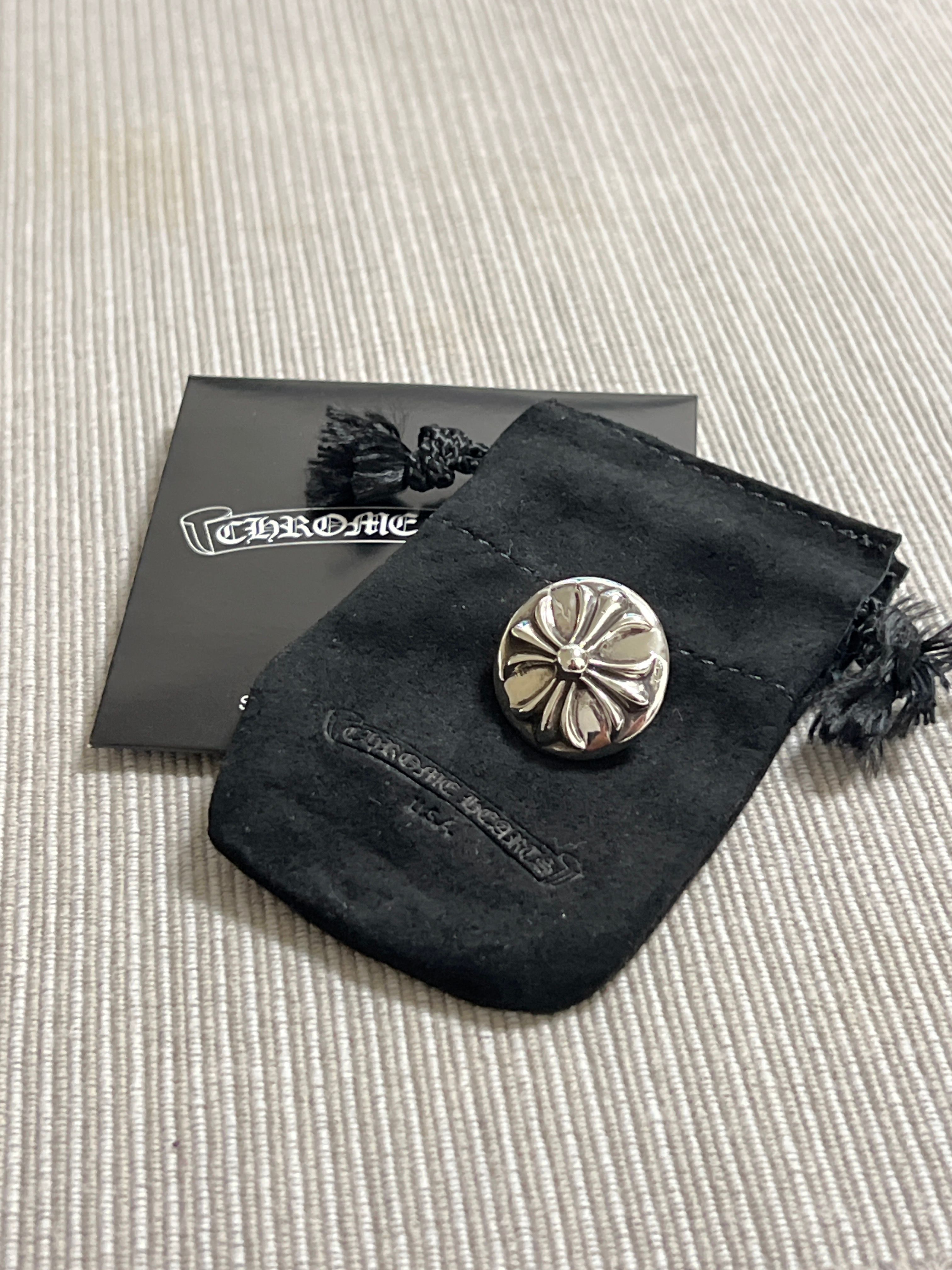 Chrome Hearts Hair Band # 2 Cross Bracelet "Black"