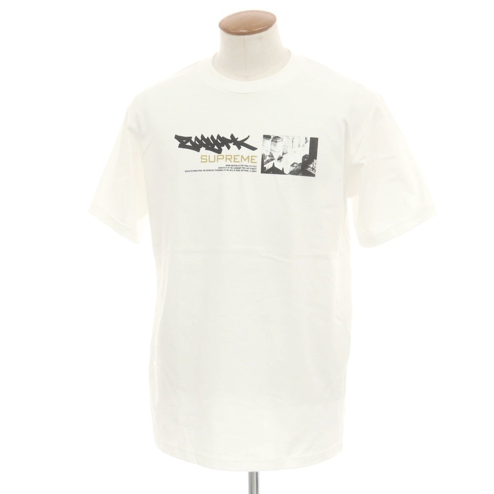【中古】シュプリーム Supreme 2025年春夏 Zoo York Dynasty Tee コットン クルーネック 半袖Tシャツ ホワイト【サイズM】【メンズ】