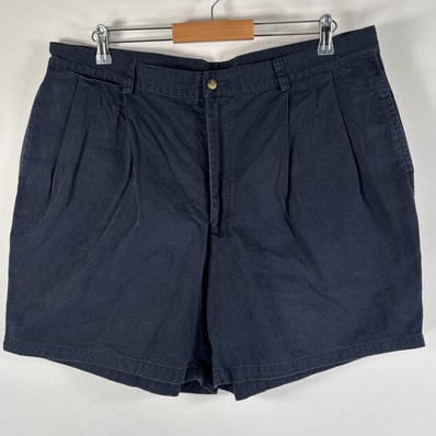 古着 90's/90年代 ノーティカ NAUTICA ショートパンツ 大きいサイズ チノショーツ チノパン ハーフパンツ w40 ネイビー メンズ