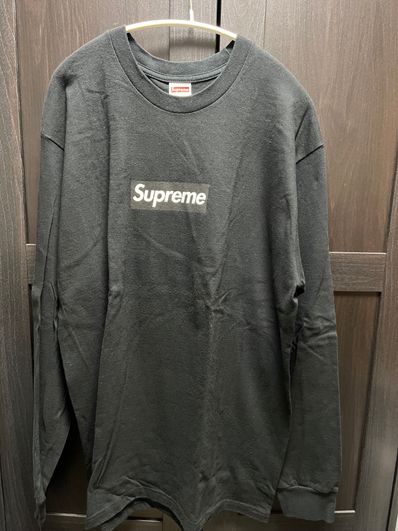 Supreme Box Logo L/S Tee "Black"