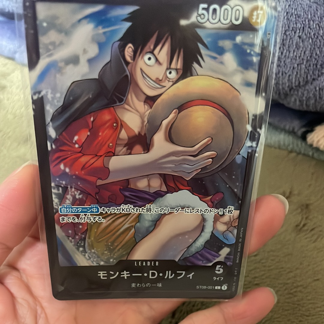 Monkey.D.Luffy L [ST08-001] (Start Deck Side Monkey.D.Luffy)