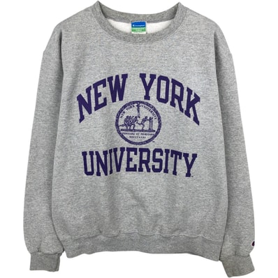 古着 チャンピオン Champion ECO FLEECE 3連プリント カレッジスウェットシャツ トレーナー メンズL相当/eaa650316