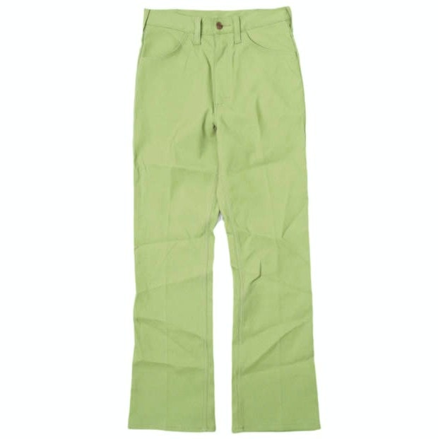 maturely x Wrangler マチュアリー ラングラー 別注 Wrancher Dress Pants ランチャードレスパンツ WS8191 XS(0) GREEN BEAMS スタプレ フレア ボトムス g13175