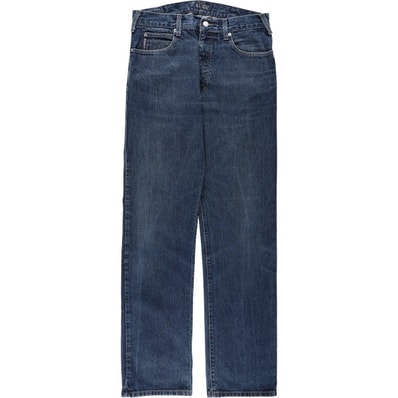 古着 アルマーニ ARMANI ARMANI JEANS ストレートデニムパンツ イタリア製 メンズw33相当/eaa672202