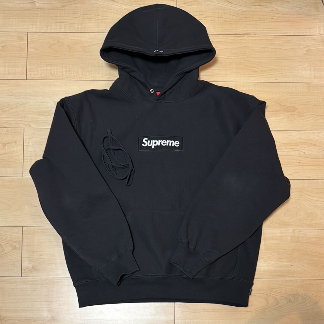 Supreme Box Logo Hooded Sweatshirt "Black" (23FW)