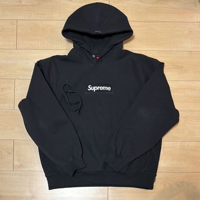 Supreme Box Logo Hooded Sweatshirt "Black" (23FW)