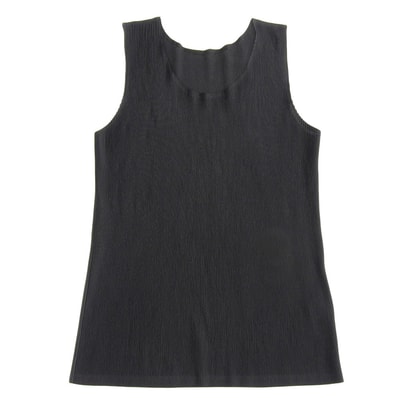 プリーツプリーズ プリーツ タンクトップ トップス レディース ブラック 03 PP55FK101 03