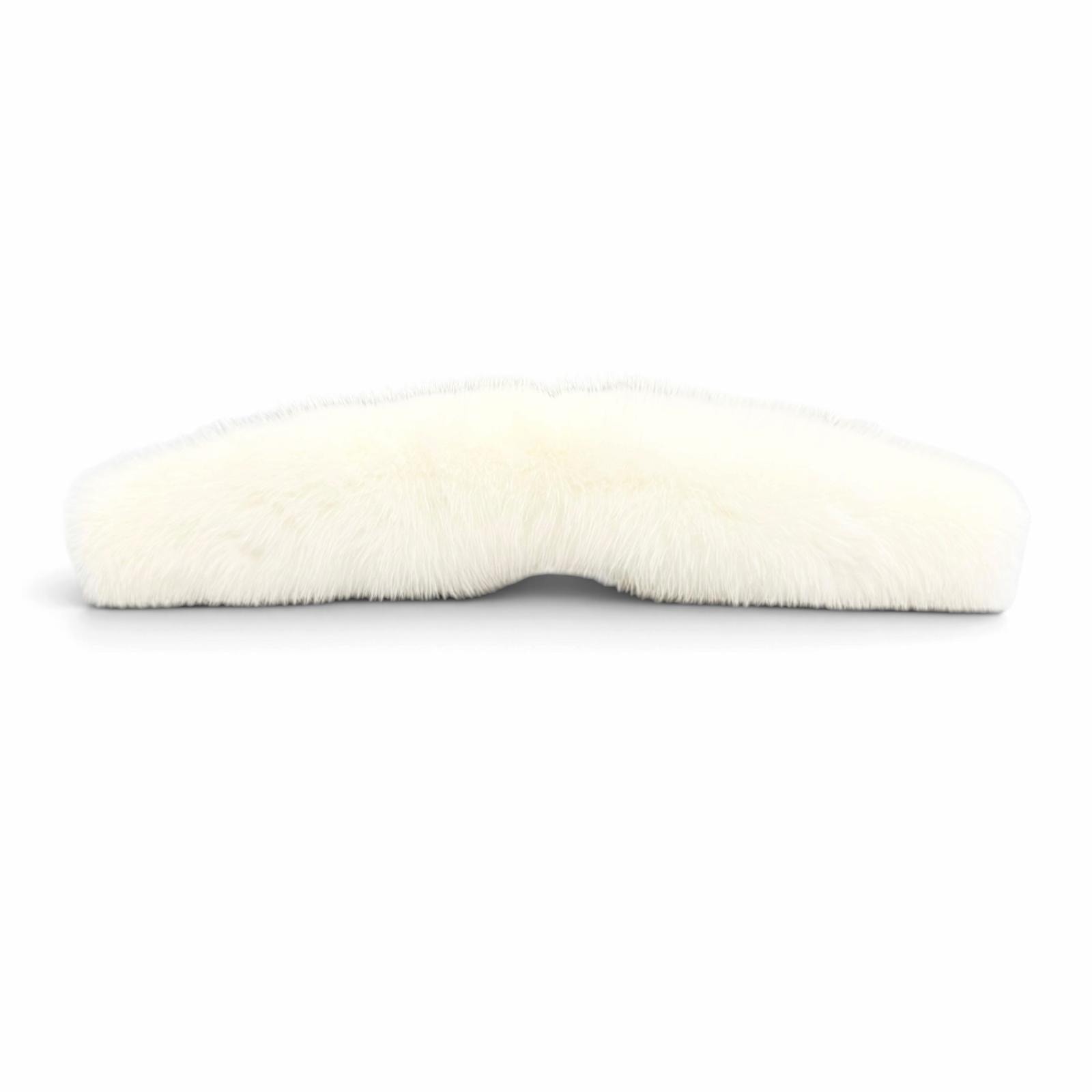 美品 ヴァレクストラ ミンクファー MINK ハンドルカバー ホワイト