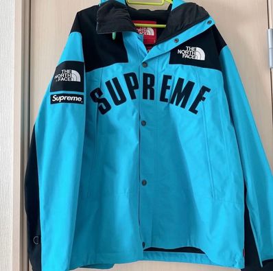 Supreme x The North Face Arc Logo Mountain Parka "Blue"
