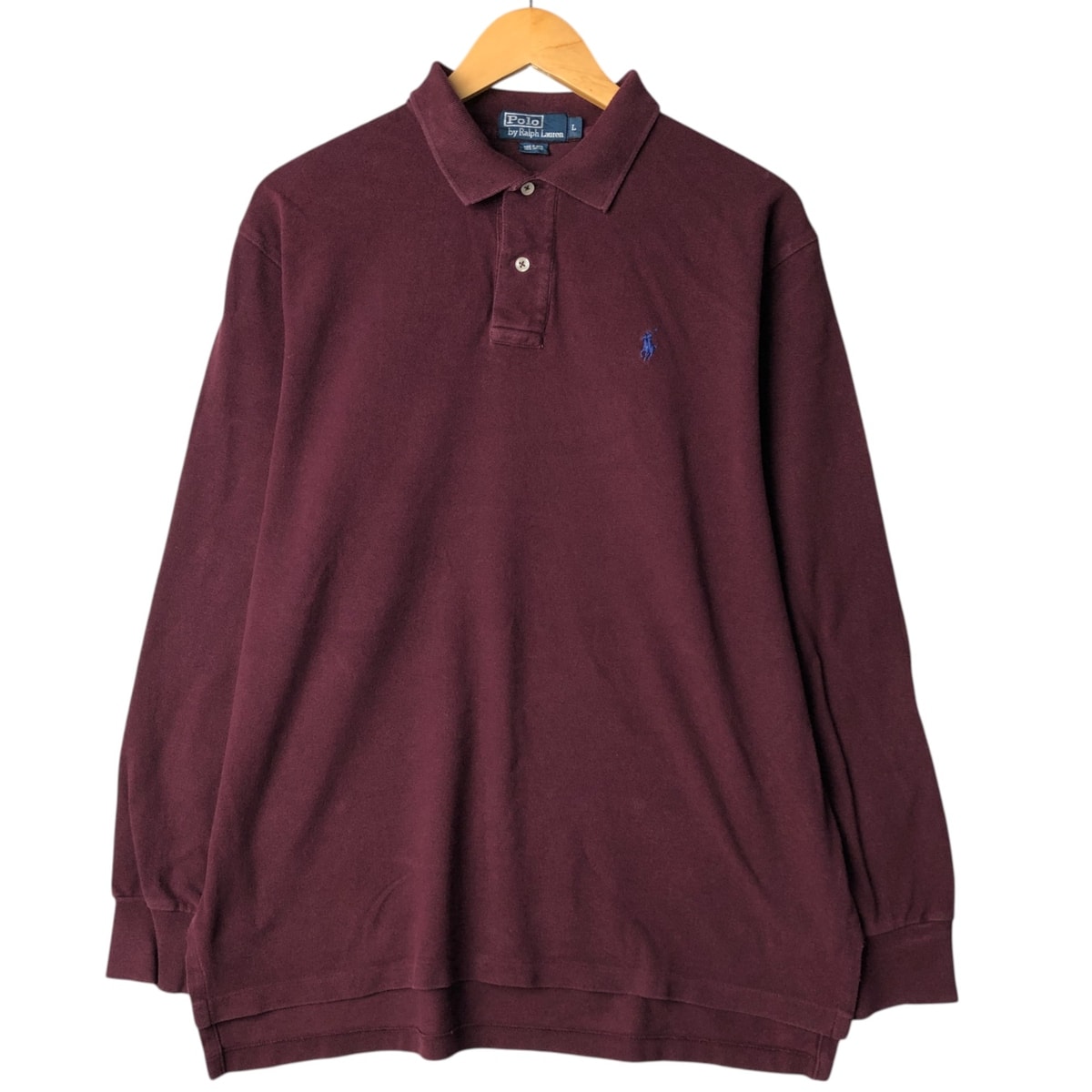 古着 ラルフローレン Ralph Lauren POLO by Ralph Lauren 長袖 ポロシャツ メンズL相当/eaa570779