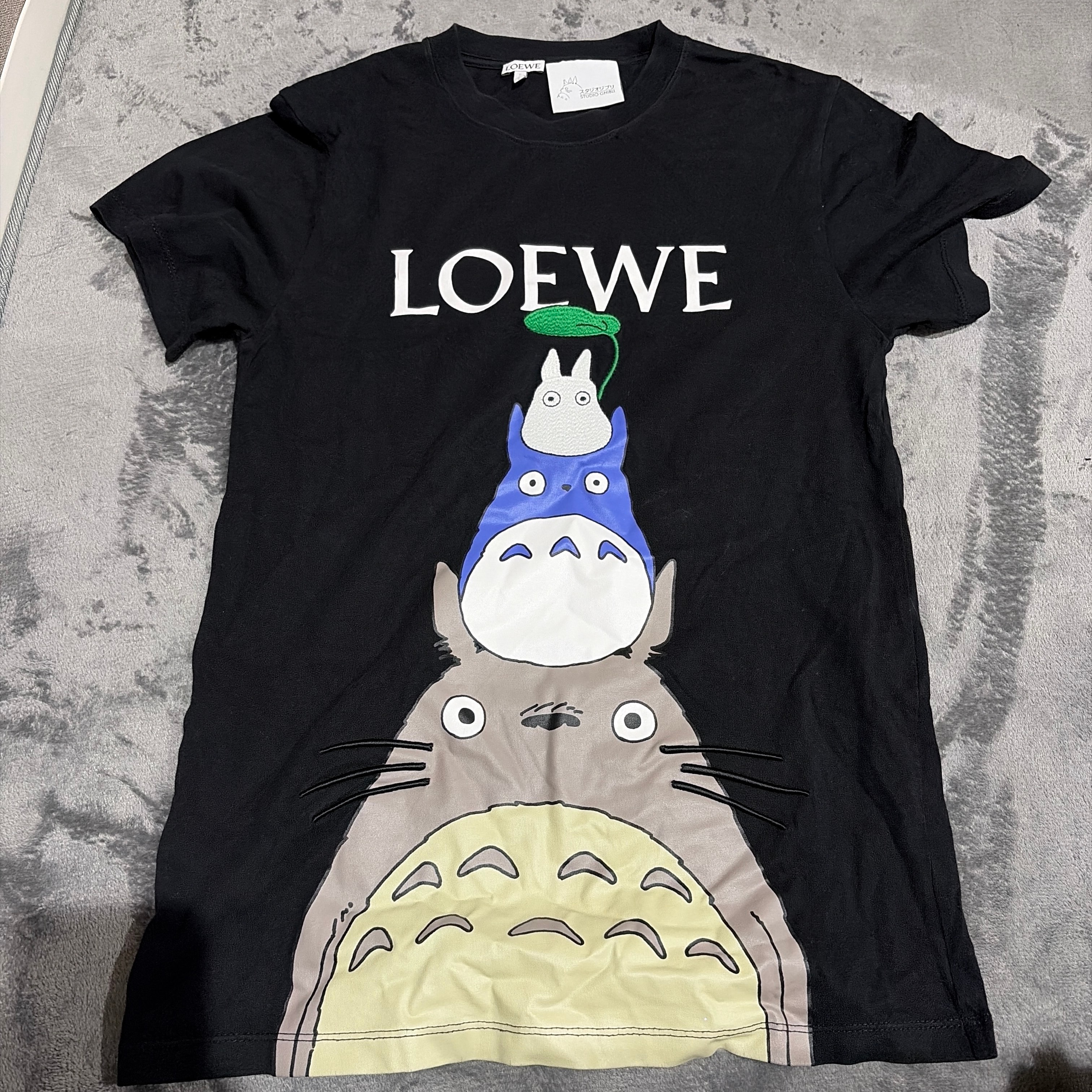 B (目立った傷や汚れなし)】ロエベ x となりのトトロ ファミリー T