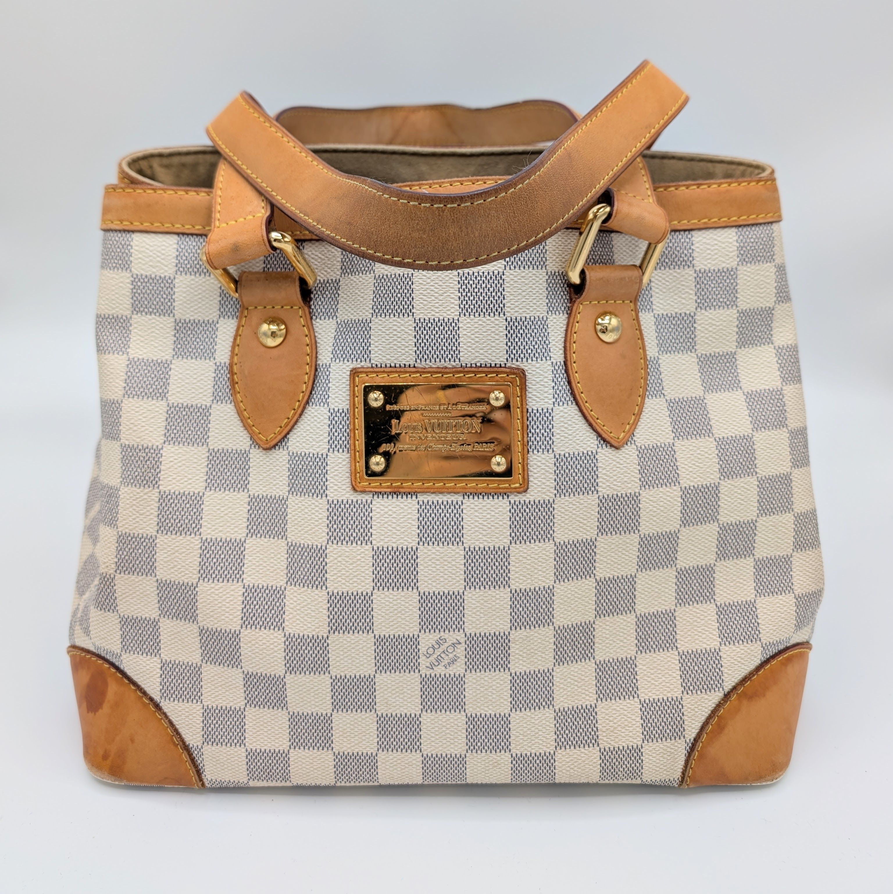 美品 ルイ・ヴィトン ダミエ・アズール ハムステッドPM N51207 美品 ルイ・ヴィトン ダミエ・アズール ハムステッドPM N51207