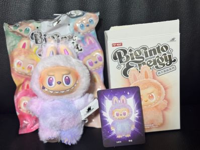 POP MART THE MONSTERS (LABUBU) Big into Energy Series Plush Pendant LUCK